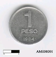 阿根廷一披索硬幣藏品圖，第5張